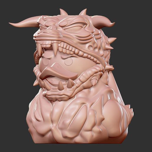 Ghostbusters Terror Dog Rubber Duck 3D model