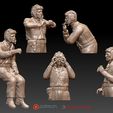 3213213.jpg Tank Crew WW2 Russia 3D print model