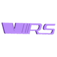 Vrs O3realZADNÍlg.stl Emblem vrs new design logo