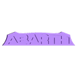 abarth_upper_black.STL ABARTH logo sign badge ecusson