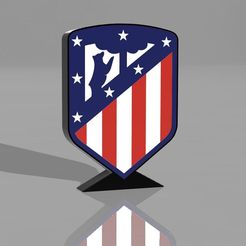 Capture.jpg STL file lamp atletico madrid・3D printer design to download