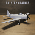 a10-1.png Douglas A1-H SKYRAIDER - Modelo à escala 1/44