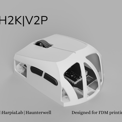 HarpiaLabHaunterwell-7.png H2K-V2P | Viper V2 Pro to M2K Shape 3D mouse Mod  [ 3D printing files]