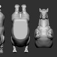 10.jpg Fat horse statue 3D Model