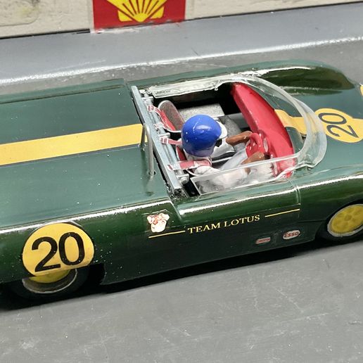 🪷 1/24 scale Lotus 23 B slot car body kit・ STL File for 3D