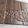 r-6png.png Decorative wall panel for CNC router or 3D printer, STL file.Download files