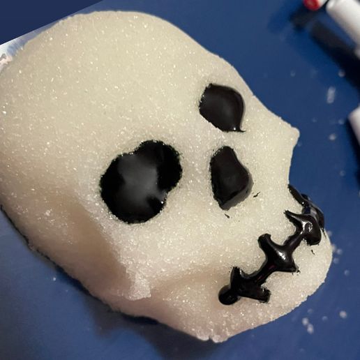 IMG_7649.jpg Télécharger fichier STL dia de muertos Moules pour crânes en sucre • Objet imprimable en 3D, mstyle183
