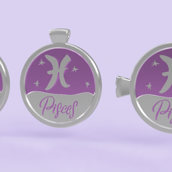pisces 1.PNG 3 IN 1. COIN, BANGLE AND KYLON WITH THE PISCES.