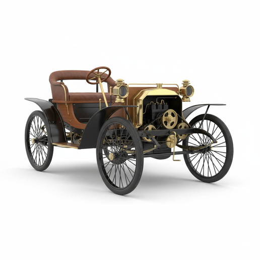 Benz Velo limousine STL, van STL, RC car body STL, beginner friendly car STL, convertible STL, lowered car STL, classic car STL, 1:18 car STL, 1:10 car STL, futuristic car STL, street scene diorama STL, 1940s car STL, snap fit car STL, car figurine STL, J