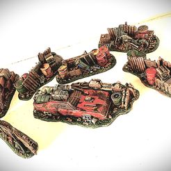 Dystopian Future Barricade Set - LegendGames