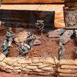 Krieg Infantry Charging Running