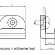 dimensions.jpg WALL MOUNT FOR LP'S 9 MM (SCREWABLE)