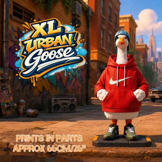 XL Urban Goose, for larger build plates above 320x320x320