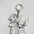 2.jpg Keychain Lilo and Stitch