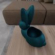 untitled3.jpg 3D Bunny Easter Decor With 3D Stl Files,Home Decor, 3D Print, Easter Decor, Easter Egg, Easter Gift, Easter Rabbit, Happy Easter, Egg Decor