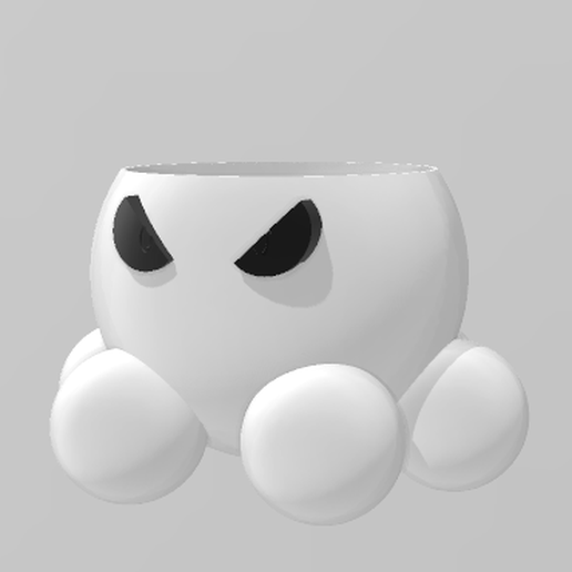 Maceta tentaculos 3D model