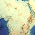 Earth-Globe-STL-with-River-Network-1.jpg Modelo STL de la Tierra impreso en 3D con ríos