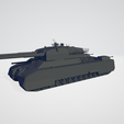 63.png Archivo STL gratis Landkreuzer P. 1000 Ratte・Objeto imprimible en 3D para descargar
