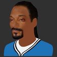 snoop-dogg-bust-ready-for-full-color-3d-printing-3d-model-obj-mtl-fbx-stl-wrl-wrz (19).jpg STL file Snoop Dogg bust ready for full color 3D printing・Template to download and 3D print
