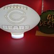 IMG_20231013_124827180.jpg TEALIGHT 3D NFL FOOTBALL dos Chicago Bears