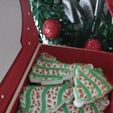 1b4f0db5-e712-4861-8ea7-b9e4aa13ab89photo.jpeg Little Debbie Christmas Tree cake decor / Earrings / Ornaments / christmas tree cake / cake topper / Keychain