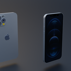 1.png Archivo STL Iphone 12 pro max・Idea de impresión 3D para descargar