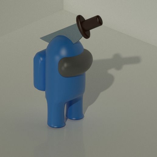 Cuchillo en la cabeza.jpeg Among us - Skin