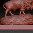 logo-north-dakota-state-bison-football-wood-cnc-3d-print-3d-model-obj-stl (4).jpg Logo North Dakota State Bison football - Wood CNC - 3D print 3D print model