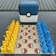 06-Echiquier-Pokemon-complet.jpg Pokémon chess set - Complete chessboard