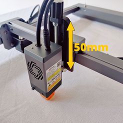 3D file ROTARY AXIS FOR LASER ENGRAVER + ACCESSORIES MARK2 🧞‍♂️・3D  printable model to download・Cults