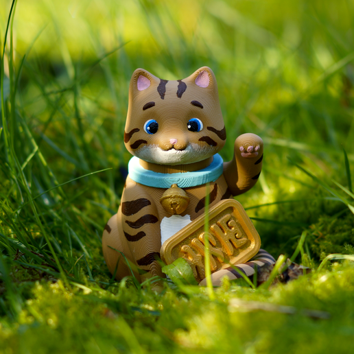 13.png Imprimez sur place le chat mignon et chanceux