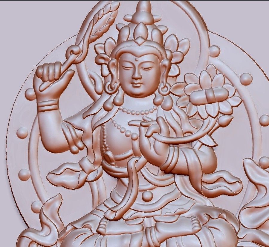 bodhisattvaTTT7.jpg Download free STL file Buddha bodhisattva • 3D printing model, stlfilesfree