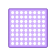 64p_monitor.stl Porta-LED da 5 mm, 8x8