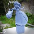11.jpg Princesa Peach - STL 3D Print Figure