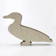 Duck-4.jpg Christmas Duck Ornament Kit - Instant Download - 6 Layers Laser Cut Files