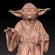 1.jpg Free OBJ file Yoda HD StarWars・3D printing template to download, 3d-designs