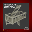 IG-PATREON-2.png MODULAR FIRESCAPE STAIRS DIORAMA/SHELF FOR 1:12 FIGURES