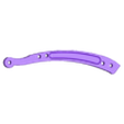 handle top L.stl Free STL file CS:GO Butterfly Knife (No Screws Needed) - Balisong trainer・3D print object to download