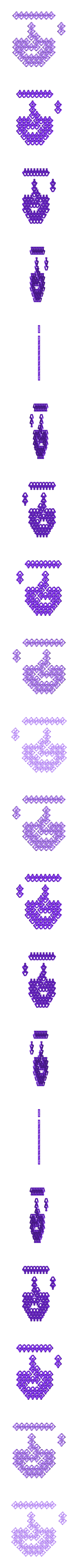 chainmail_flowalistik_multi_josefprusa_part6.stl Chainmail - Çift Ekstrüzyonlu 3D Yazdırılabilir Kumaş