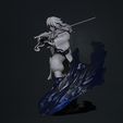 wip5.jpg kimetsu no yaiba - demon slayer - tomioka giyuu 3d print statue