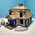 FPaint1-3.jpg House 28mm Tabletop Gaming Terrain