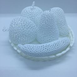IMG_2094.JPG STL-Datei Voronoi fruit bowl・3D-druckbare Vorlage zum herunterladen, juanpix