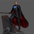 1.jpg MOFF GIDEON 3D PRINT STATUE MANDALORIAN STARWARS DISNEY DARK SABER 3D print model