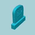 t9.png Halloween Molding A08 Tomb - Chocolate Silicone Mold