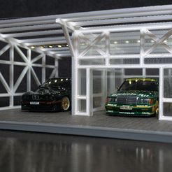 _DSC0137-2.jpg Car Port Garage Scale 143 Dr!ft Racer Storm Child Diorama Dr!ft