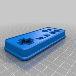 main_v8.png Free 3D file NES/DENDI/SUBOR gamepad・Template to download and 3D print