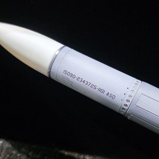 🚀AIM-120 C/D AMRAAM - 1:6 Scale - High Detail -3D Print Ready・ 3MF File ...