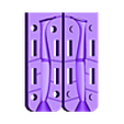 shad_6inch_T4.stl STL file fishing lure mold-sawamura・Template to download and 3D print
