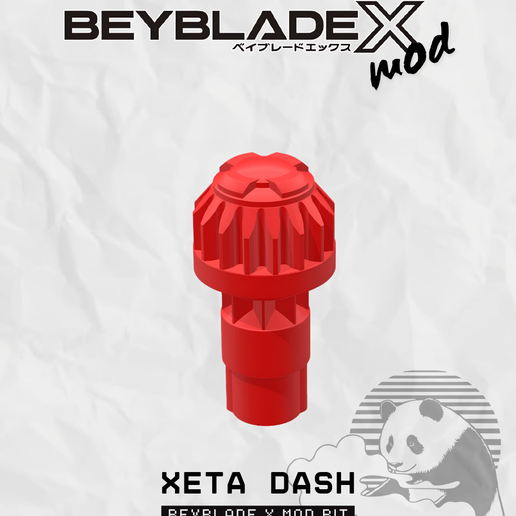 Beyblade X Bit Mod Xeta Dash (XD)