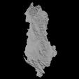 1.png Topographic Map of Albania – 3D Terrain